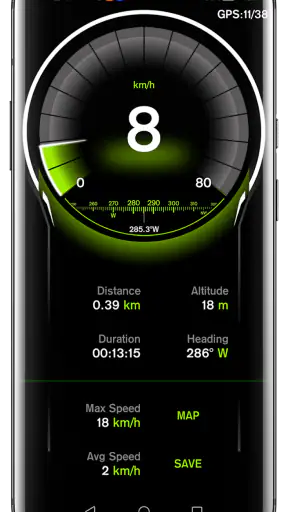 Speed View GPS Pro screenshot