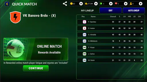 Spike Masters 3D Volleyball screenshot