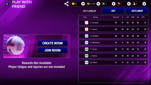 Spike Masters 3D Volleyball screenshot
