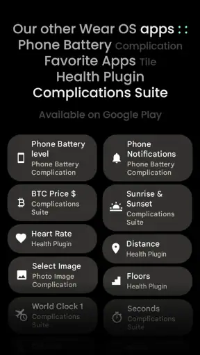 SPORT xR: Watch face screenshot