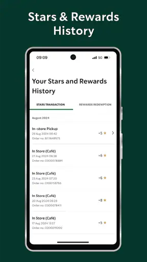 Starbucks Thailand screenshot