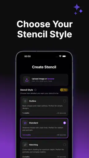 Stencil AI - สเตนซิลลายสัก screenshot