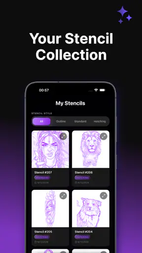 Stencil AI - สเตนซิลลายสัก screenshot