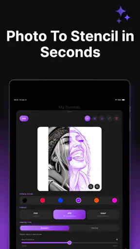 Stencil AI - สเตนซิลลายสัก screenshot