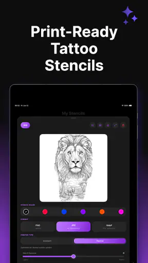 Stencil AI - สเตนซิลลายสัก screenshot