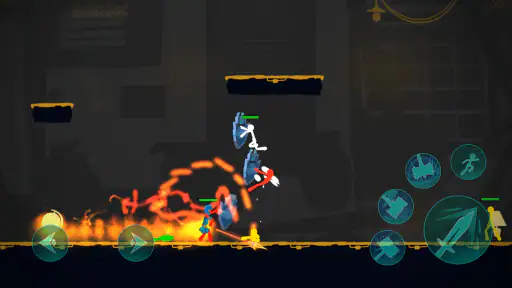 Stickmen Exile Fighter screenshot
