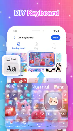 Stylera Keyboard: Cool Themes screenshot