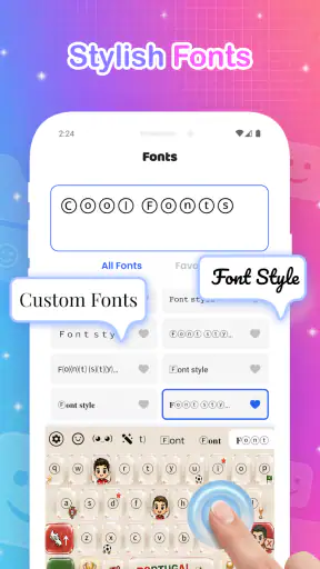 Stylera Keyboard: Cool Themes screenshot