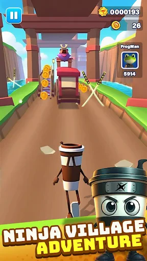 Subway Runner:Parkour Game screenshot