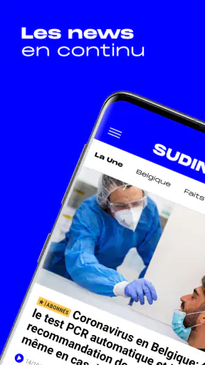 Sudinfo - Info en continu screenshot