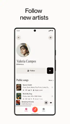 Suno - AI Music & Songs screenshot