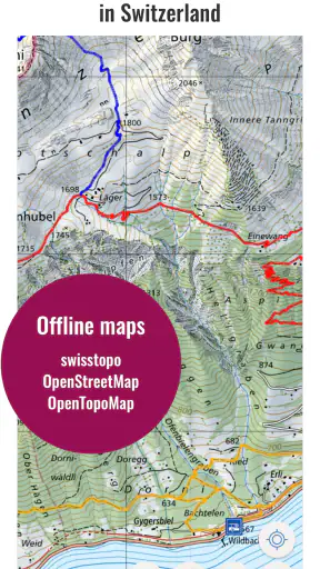 Swiss Pro Map screenshot