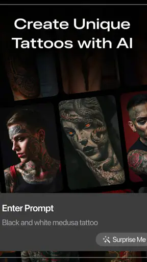 Tattoo AI - ออกแบบลายสัก screenshot