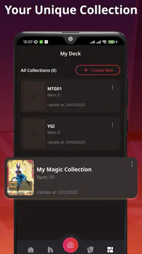 TCG Card Scanner TCG Collector screenshot