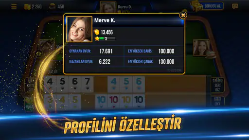 Tekel Okey - Online Çanak Okey screenshot