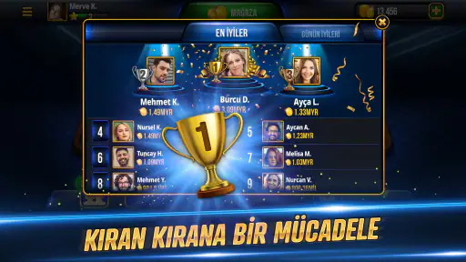 Tekel Okey - Online Çanak Okey screenshot