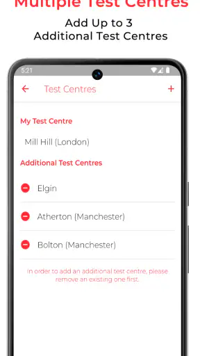 Testi Driving Cancellations UK screenshot