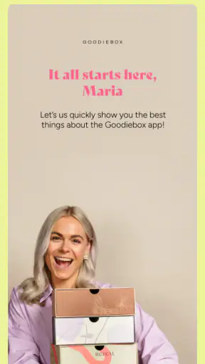 The App By Goodiebox screenshot