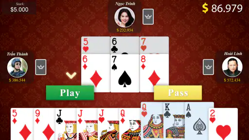 Tien Len - Thirteen screenshot