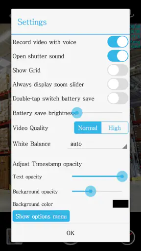 Timestamp Camera Enterprise screenshot