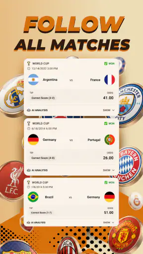 TipsGo: AI Predictions screenshot