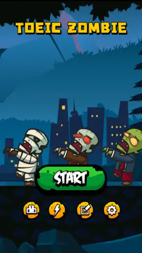 TOEIC Zombie - เกมทายศัพท์ โทอ screenshot