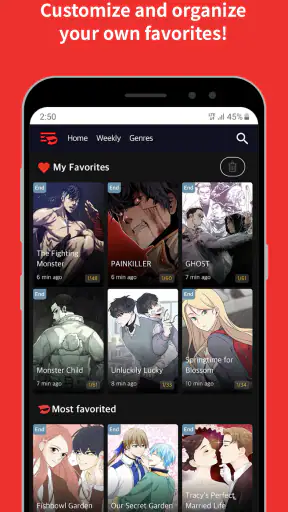 Toomics – เว็บตูนพรีเมียม screenshot