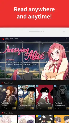 Toomics – เว็บตูนพรีเมียม screenshot