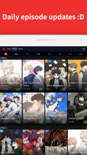Toomics – เว็บตูนพรีเมียม screenshot