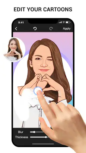 ToonApp: แต่งรูปการ์ตูนสุดเจ๋ง screenshot