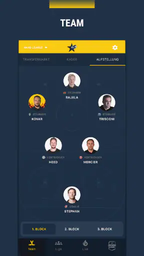 Topscorers screenshot