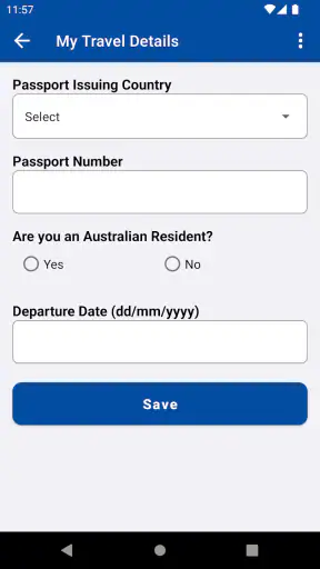 Tourist Refund Scheme screenshot