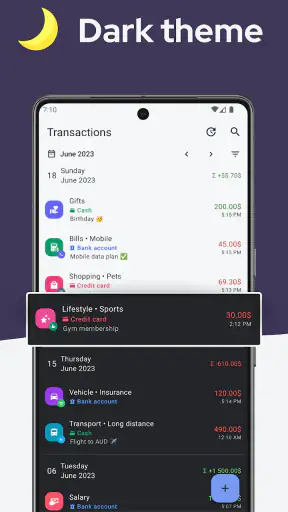 Trackwallet: Budget & Expenses screenshot