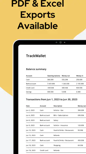 Trackwallet: Budget & Expenses screenshot