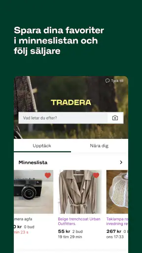 Tradera – köp & sälj begagnat screenshot