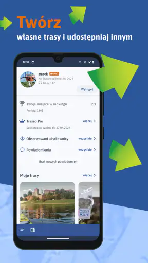 Traseo. Trasy, szlaki i mapy screenshot