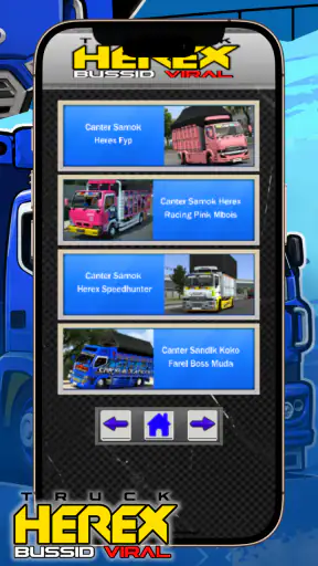 Truck Herex Bussid Viral screenshot