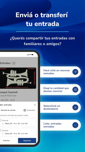 TuEntrada Wallet screenshot