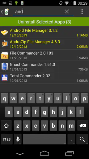 Uninstaller Pro screenshot