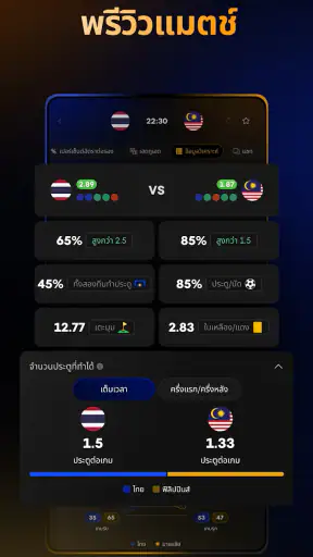 Uniscore - คะแนนกีฬาสด screenshot