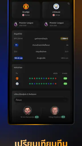 Uniscore - คะแนนกีฬาสด screenshot