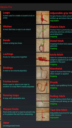 Useful Knots Pro screenshot