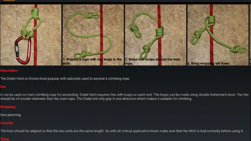 Useful Knots Pro screenshot
