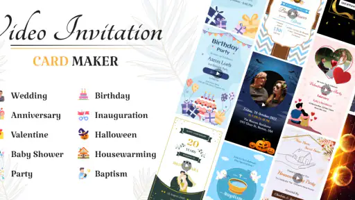 Video Invitation Card Maker screenshot