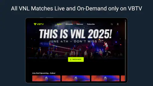 VBTV - สตรีมสดวอลเลย์บอล screenshot