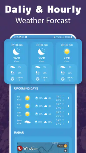 Weather & AQI Air Quality App screenshot
