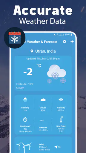 Weather & AQI Air Quality App screenshot