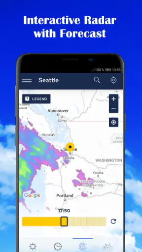 Weather forecast - Meteosource screenshot