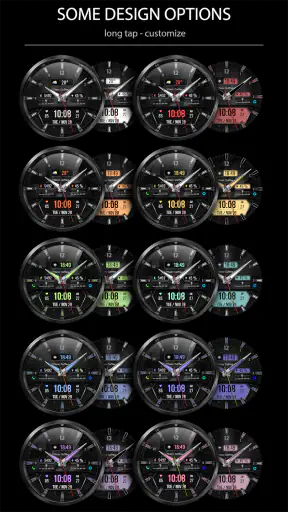 WFP 160 Classic watch face screenshot
