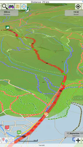 WildMaps - offline navigation screenshot